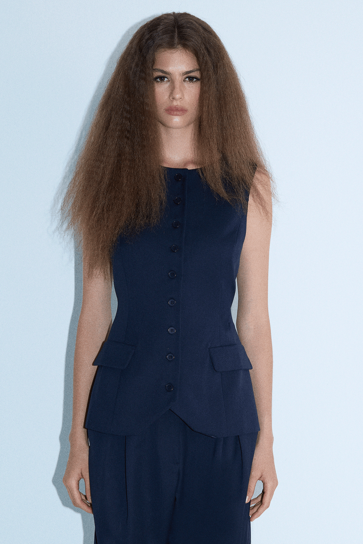 Beatrice Vest Lacivert
