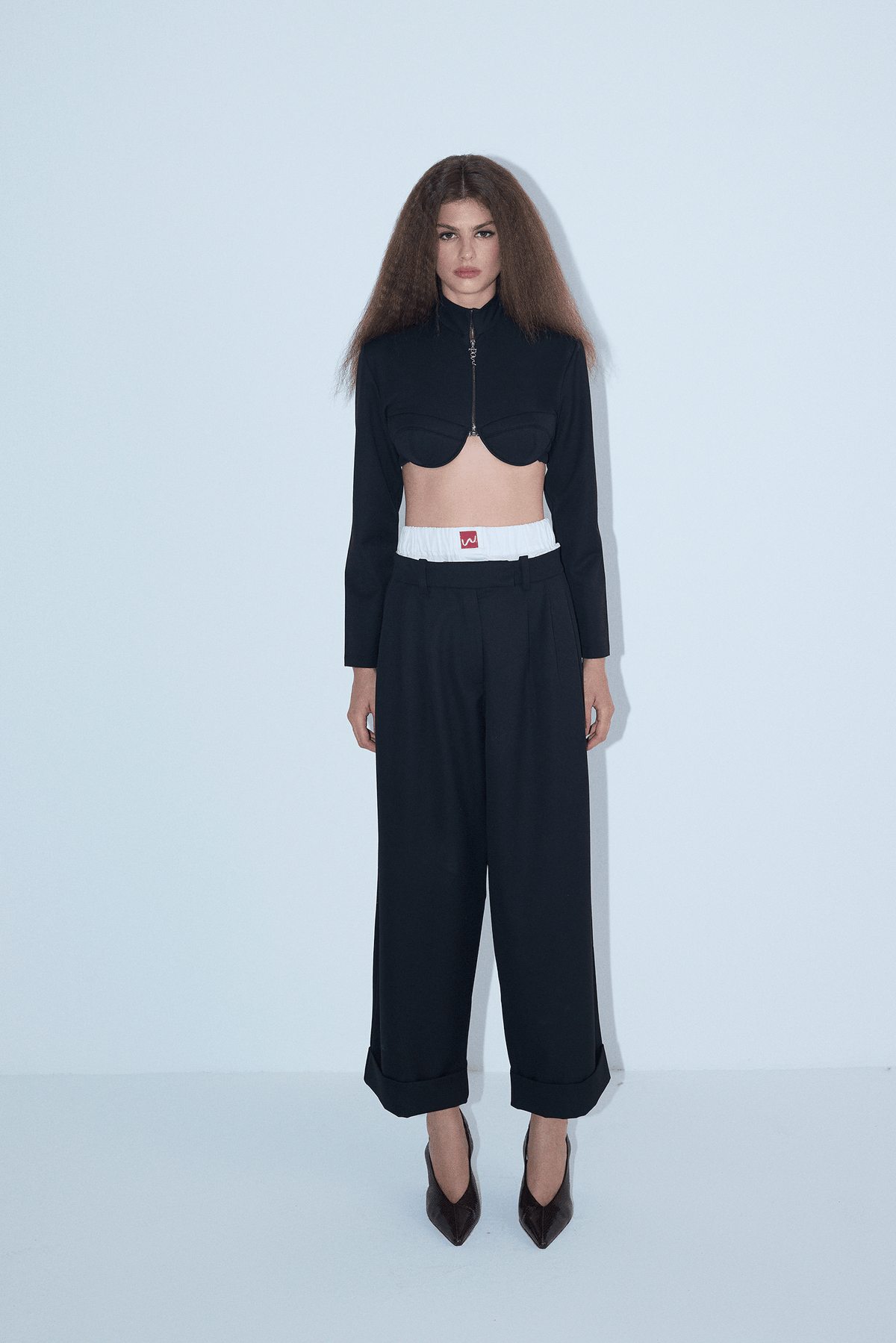 Contour Zip Top
